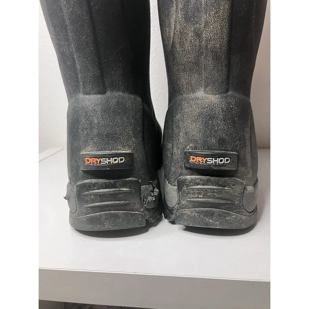 Dryshod Waymore Waterproof Work Boots Black Mens Size 13 Insulated Breathable‎